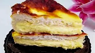 Langoș cu Brânză la Cuptor/Rețetă Simplă /Rețetă Rapidă 