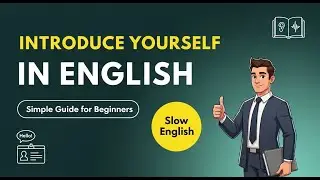 Tell Me About Yourself in English | Easy Self Introduction Practice for Beginners