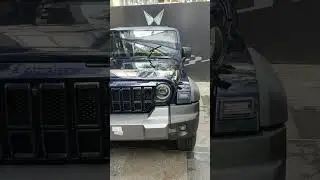 Mahindra Thar ROXX Nebula Blue #thar