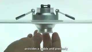 Dothelight 3W adjustable led recessed downlight for museum cabinet