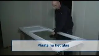 Glas plaatsen in een binnendeur, zo doe je dat! #183