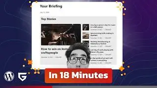 Make Your News Website Stand Out with Greenshift Query & Animation!