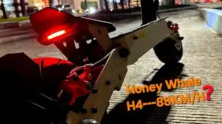 Scooter Eléctrico HONEY WHALE H4 😱Logramos 88KM/H❓️😱