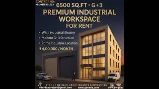 6500 SQ.FT &middot; G+3 INDUSTRIAL&ndash;COMMERCIAL ASSET