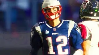 MADDEN 18 GAMEPLAY FULL GAME - New England Patriots vs. Atlanta Falcons (SUPER BOWL 1080p 60fps)