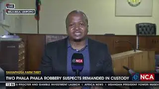 Phala Phala farm theft | The two suspects remanded in custory