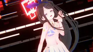 MMD - Aris Tendou | IVE ELEVEN [4K] #Blue_Archive
