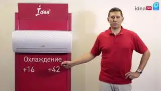 Инверторный Кондиционер Idea Pro Diamond DC inverter  Видео обзор