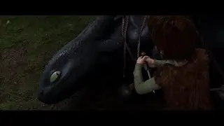 How to Train your dragon (2010) Hiccup meet's The night furry