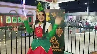 NATAL NA SERRA/que fica na cidade de Portalegre, mostrando a bela decoração da cidade 