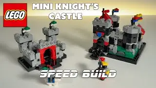 LEGO Mini Knight&rsquo;s Castle 40775 // Speed Build