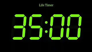 35 Minutes Countdown Timer | Loud Alarm End ⏰ #countdown #timer 