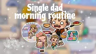 Single dad morning routine 🌞🌼🍁 Avatar world game city life pazu