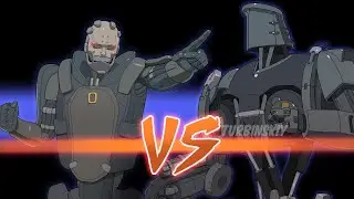 CYBERPUNK Animation. Adam Smasher VS Cain (Cyberpunk 2077 + Robocop)