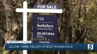 Zillow: Home values up $32,000 in Nashville