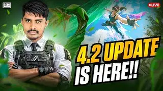 BGMI NEW 4.2 UPDATE IS HERE LIVE TELUGU | ONLY RUSH GAMEPLAY |RK007 GAMING #bgmilive #bgminewupdate