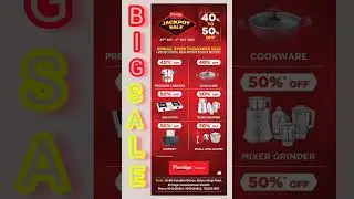 jockpot sale just few days#viralvideo#trending#youtubeshorts#kitchen#youtube#prestige