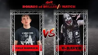 G-Raver Vs Cole Radrick (FULL MATCH) [AWR: Asylum Deathmatch Tournament 2019]