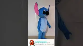 Stitch Mascot Costume Cartoon Costumes Deguisement Mascotte  Arismascots Mascot Maker Company