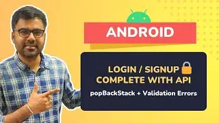Android Login/Signup Complete Implementation with Navigation | CheezyCode (Hindi)