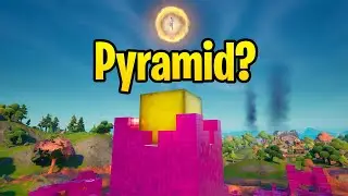 Is the Cube Queen making a PYRAMID in Fortnite?!