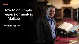 How to do simple regression analysis in MatLab