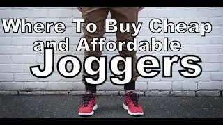 Where to Buy Cheap Joggers?!? (Online and In-Store)