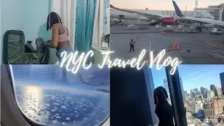 NYC Travel Vlog| ✈️Travel With Me from Jamaica 🇯🇲 to New York City 🗽🇺🇸
