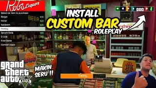 CARA INSTALL MOD CUSTOM BAR ROLEPLAY (VHUD) DI GTA V SINGLEPLAYER