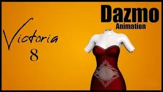 Daz3d Animation | Victoria 8 | dForce Vanity Dress | Daz3d Fashion | Daz Studio