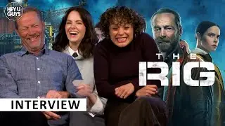 The Rig Season 2 - Emily Hampshire, Iain Glen & Rochenda Sandall & the eerie mystery of what's next