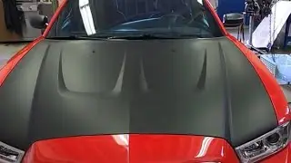Dodge Charger Hood And Mirror Wrap