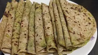 ಮೆಂತ್ಯ ಸೊಪ್ಪಿನ ಖಾರದ ಹೋಳಿಗೆ ಮಾಡುವ ವಿಧಾನ / Menthya Soppina Kharada Holige/Methi Parotha Recipe Kannada