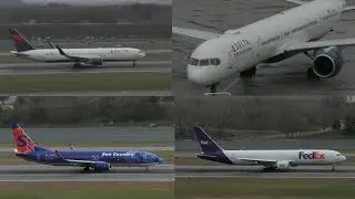 2023 Thanksgiving Week Plane Spotting at Minneapolis/St. Paul Airport (Part 3) (4K)