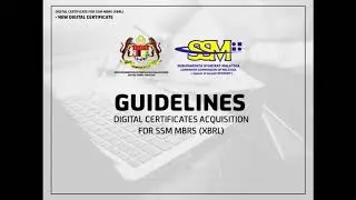 MBRS SSM : Video Tutorial - Digital Certificate Acquisition for SSM-MBRS