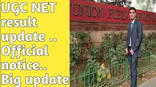 #NETResultUpdate #OfficialNotice #NTANETUPDATE #NET2021RESULT #UGCNotice #ugcnet #BigUpdate