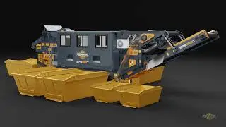 Screenpod SPS122T Tracked Picking Station Animation