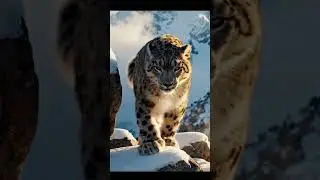 Rare Snow Leopard Sighting in the Wild &ndash; Elusive Big Cat Finally Captured on Camera