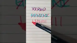 Virgo & Gemini 💜