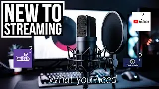 new at streaming/broadcasting - watch this - easy and free startup
