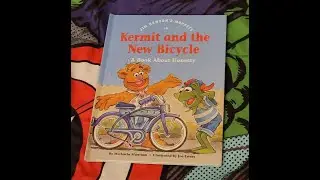 Muppets kids Kermit and the new bicycle 1992