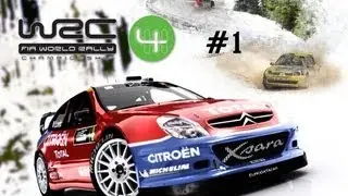 WRC 4 Demo - Gameplay (1/2)  [ PS2 ]
