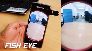 Kit de Lentes para Celular com Lente Fish Eye, Wide e Macro