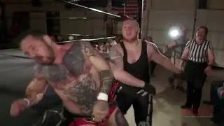 KAOS Heavyweight Championship Dread King Logan vs Thomas Bailey #kaos #indiewrestling #wrestling