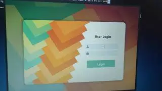 Login ui with python
