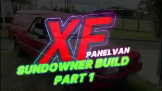 XF falcon Ex police pannelvan / Sundowner build