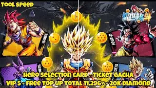 Dragon ball Fighting Idle Private Server - VIP5 - Free Top up Total 11.296&yen; - 20k diamond