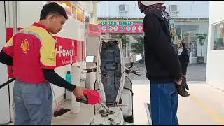 Nade Tutorial mix oil & fuel engine two stroke 