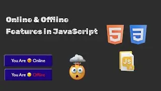How to Check Network Status using JavaScript | JS Project For Beginners