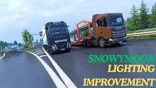 Transform Your ETS2! 🌟 Lighting Improvements V2 Mod Review & Install Guide Tamil